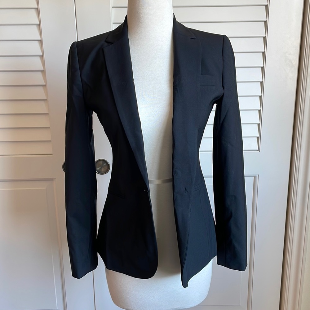 JCrew Black Wool Blazer